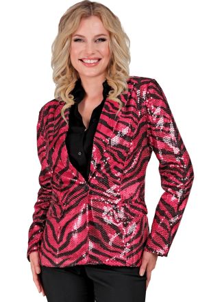 Party dames colbert Animal pink
