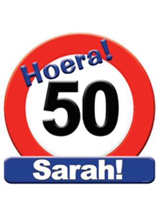 Verkeersbord Sara