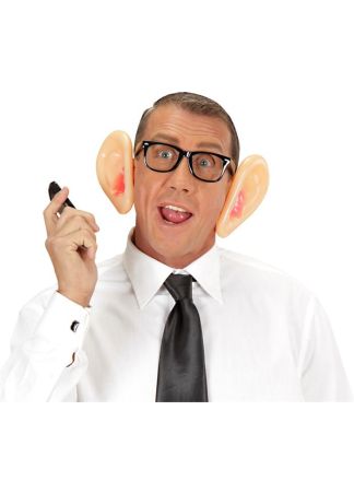 Jumbo nep oren 15cm. plastic per paar