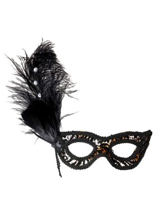 Venetiaans masker leopard