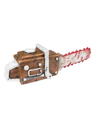 Horror kettingzaag met bloed 53cm.