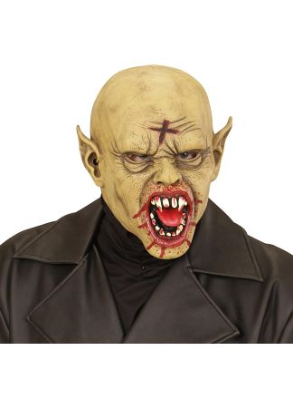 Vampier Halloween masker rubber