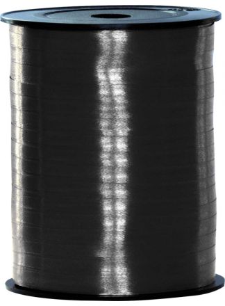 Krullint zwart 5mm./500mtr.