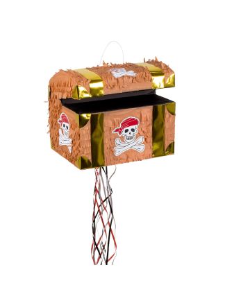 Pinata schatkist 30x26cm.