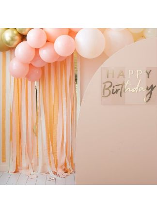 Pastel backdrop steamers
