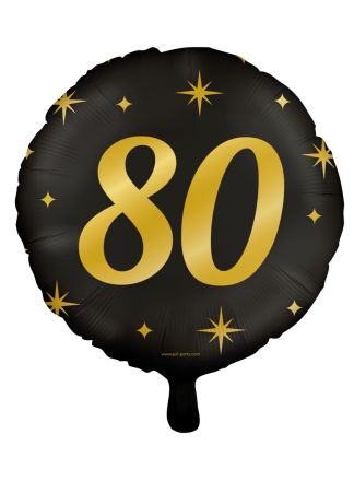 Folie ballon 80 Classy party 46cm. (Excl. Helium)