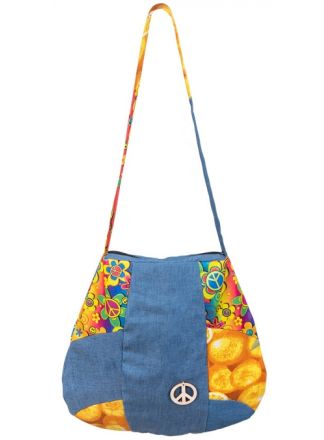 Schoudertas Hippie extra groot