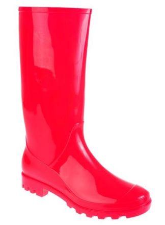 Festival regenlaarzen fluor pink