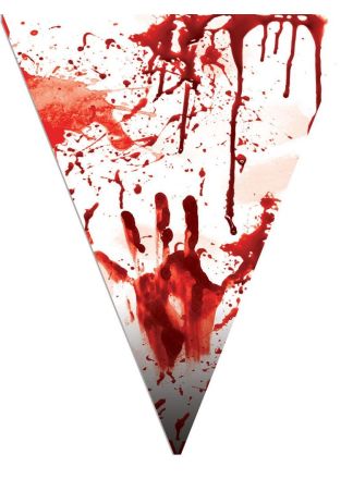 Halloween vlaggenlijn Bloodlust 5m.
