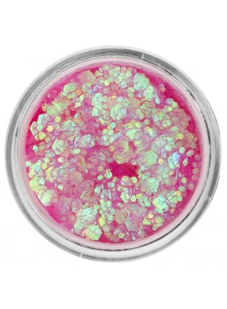 PXP chunky glitter FLAMINGO PINK 10ml.