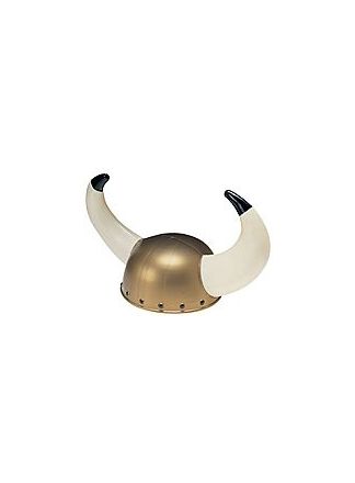 Wicky helm goud/wit plastic