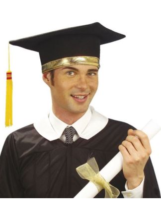 Graduate hoed met kwast