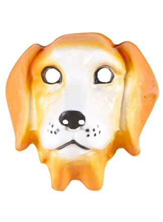 Masker hond klein plastic