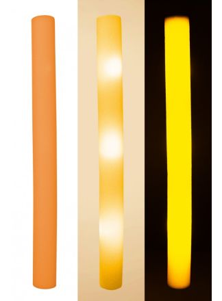 Foam stick led-licht oranje