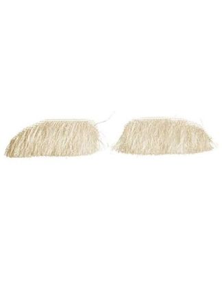 Sinterklaas wenkbrauwen Kanekalon/synthetisch