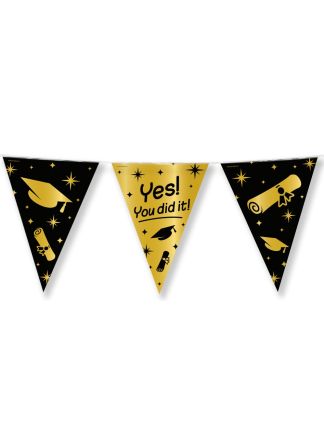 Geslaagd Party Flags You did it 10mtr.