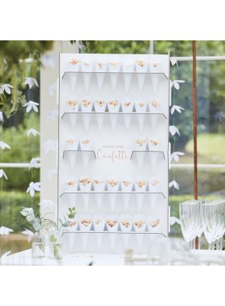 Bruiloft Confetti houder standaard