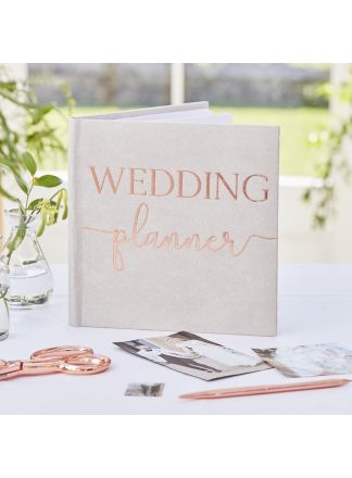 Weddingplanner book grijs