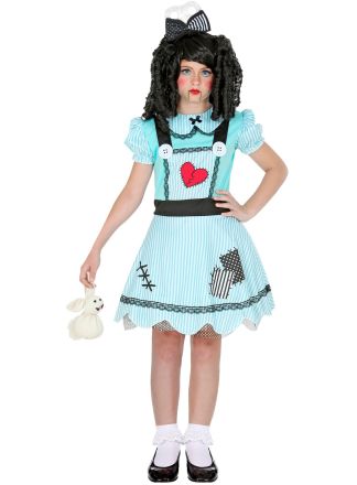 Meisjes Halloween kostuum: Doll 2dlg.