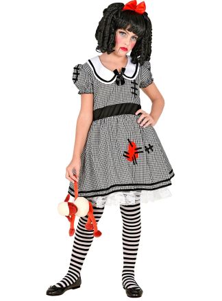 Creepy Doll kostuum meisjes 2dlg.