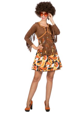 Hippie jurk Patty 1dlg.