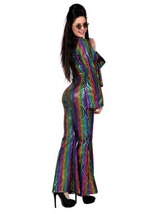 Disco Catsuit Rainbow 2dllg.