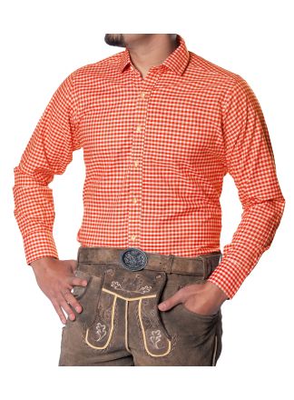 Tiroler Blouse Leopold oranje