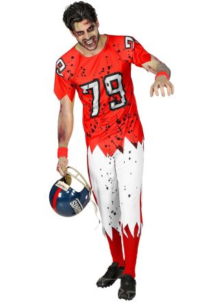Zombie Football player outfit
