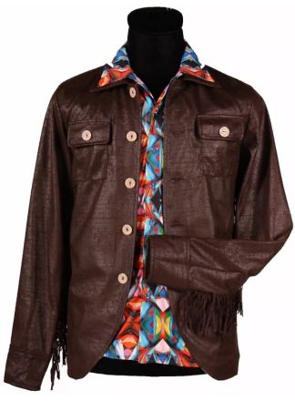 Bruin Hippie jasje 1dlg.