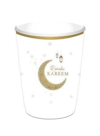 Bekers Ramadan Kareem 8stuks