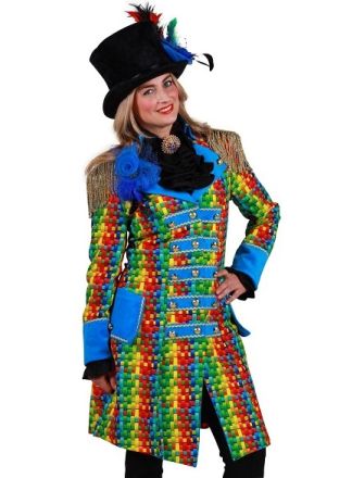 Dames carnavalsjas Celebration Straw luxe
