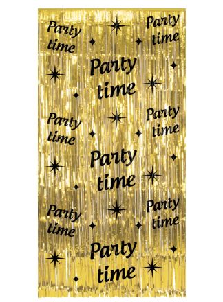 Party Curtain PARTY TIME (200x100cm.)