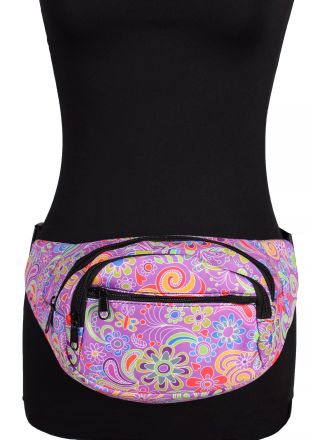 Heuptasje 70s print Groovy