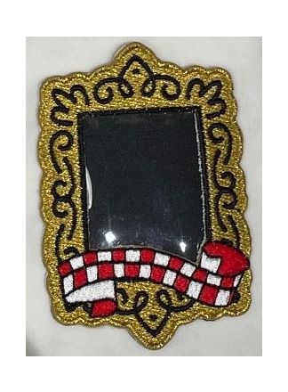 Embleem Fotolijst brabant (9x6cm.)