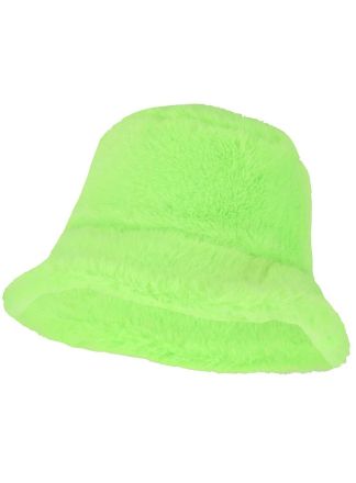 Party Fur Bucket hat fluor groen