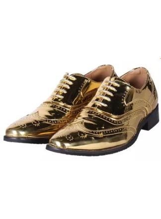 Heren schoenen goud