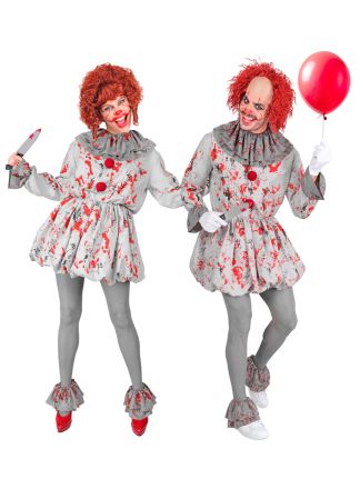 Halloween clown outfit IT unisex 4dlg.