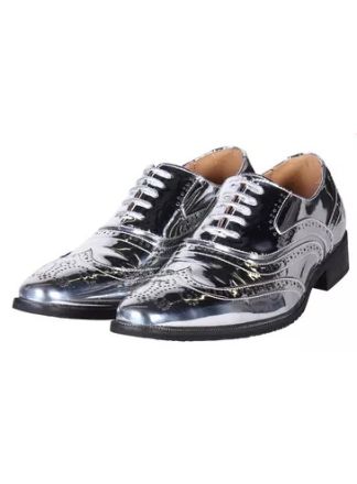 Heren schoenen zilver
