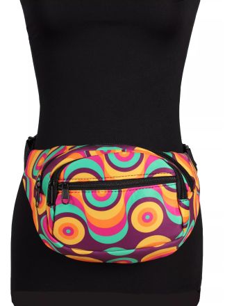 Heuptasje 70s print Circles