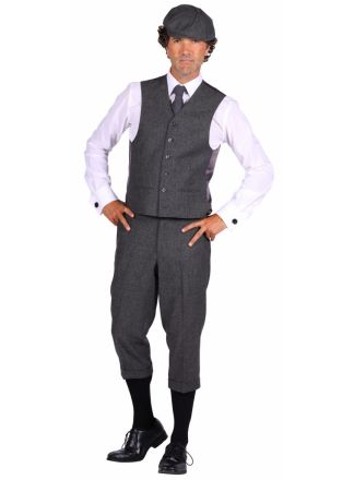 Jaren 30 kniebroek grijs
