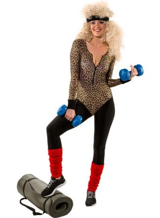 Fitness body 1dlg. luipaard