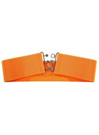 Neon Oranje elastieke riem