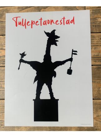 Poster Tullepetaonestad 30x40cm.
