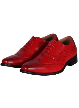 Heren schoenen rood