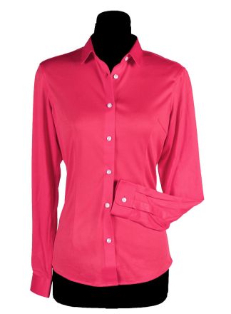 Dames hemd Basic colours pink