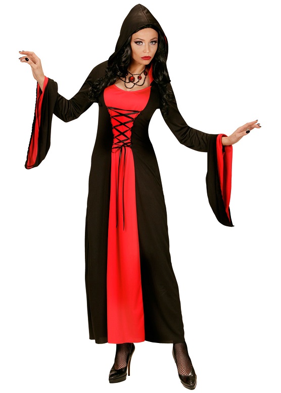 Gothic lady dress 1dlg. direct leverbaar SEP Feestartikelen
