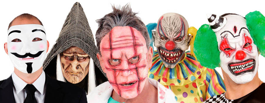 Halloween maskers