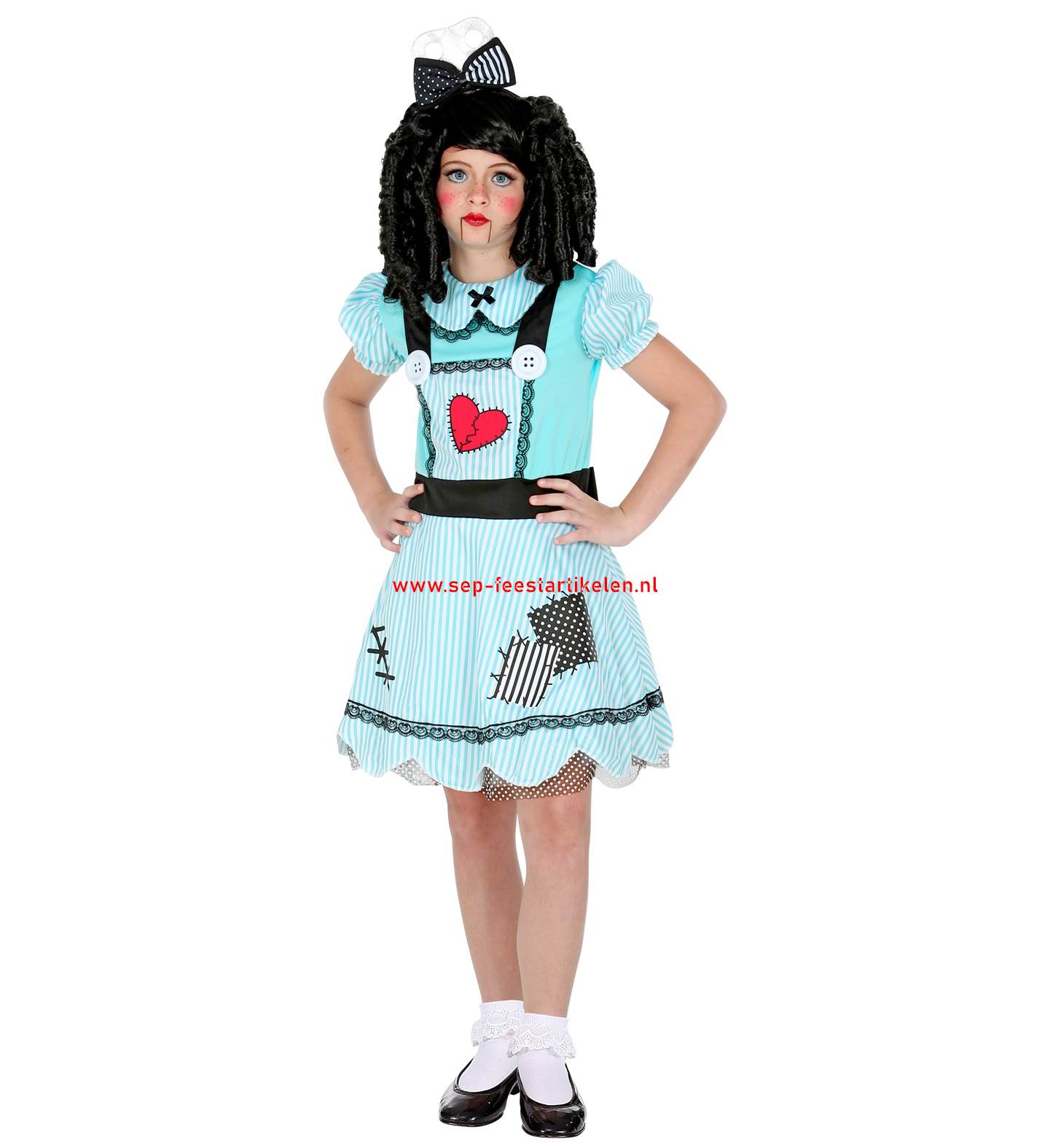 Afhankelijk Trojaanse paard Structureel Meisjes Halloween kostuum: Doll 2dlg. direct leverbaar! - SEP Feestartikelen