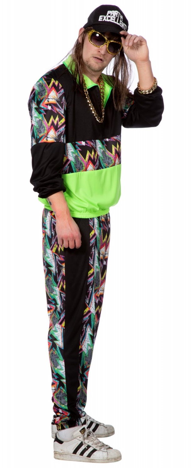 Retro 90s tracksuit 2dlg. unisex direct leverbaar SEP