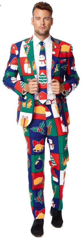 Kerst Opposuit 3dlg. Quilty pleasure direct leverbaar SEP Feestartikelen